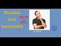 Mutable And Immutable Objects in Java Hindi Version Pradeep Nailwal