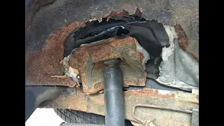 Rusted Shock Mount Repair