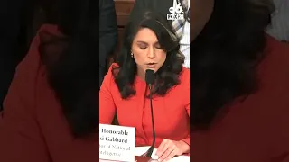Director of National Intelligence Tulsi Gabbard discusses the Signal group chat