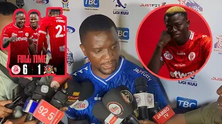 AHMED ALLY AMKINGIA KIFUA DOUMBIE LEO AMEPATA ON TARGET NA  ATAFUNGA ALISTAHILI MAN OF THR MATCH 