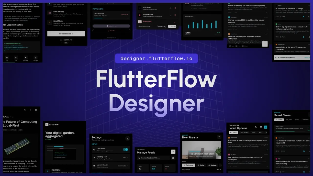 FlutterFlow Designer intro video