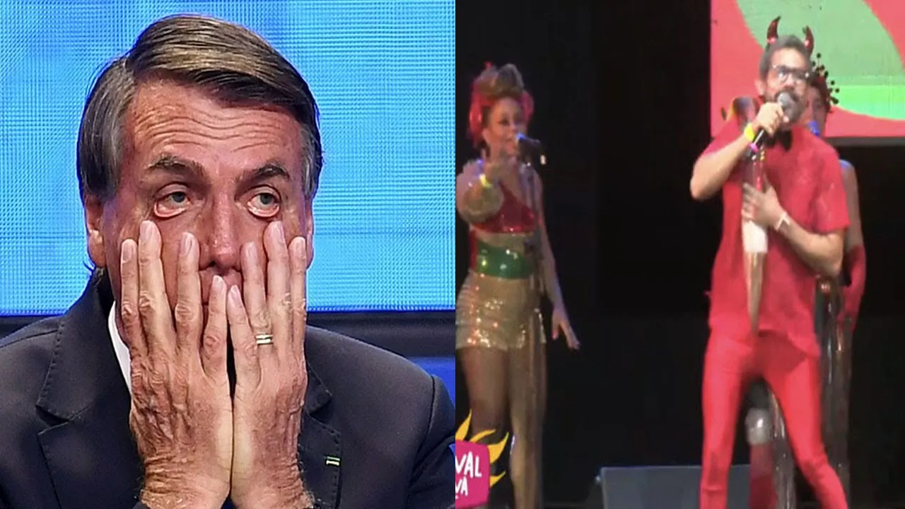 Cantor de frevo" FEZ UM B0LS0NAR0" + Doria (agora) é Lula + Ciro VS Fernando Holiday
