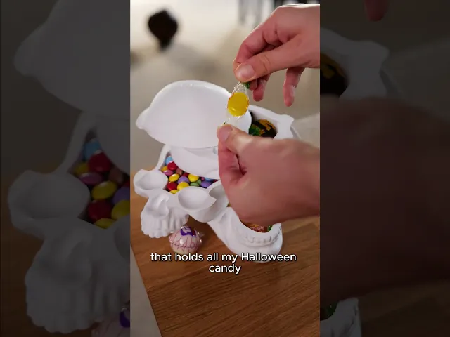 Candy Skull Candy Storage for Halloween video thumbnail