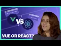 What are the differences between React and Vue js ft Sara Vieira Prismic