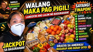 DUMPSTER DIVING LOADED TINAPON KARNE SAUSAGE ITLOG NAPUNO ANG BASURAHAN