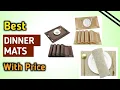 Top Best Dining Table Mats With Price Dining Table Mats Dining Table Mats Price