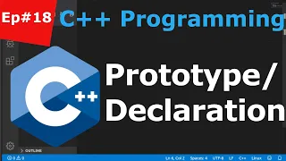 C Tutorial for Beginners Ep - Functions Prototypes Declarations