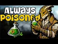 Can You Beat Skyrim while Always Poisoned