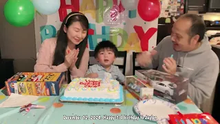 check out this little guy jaylen does not want to celebrate his birthday cuz he misses being a baby