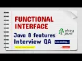 Java 8 functional interface coding functional interface interview questions answers okay java