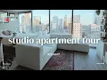MY STUDIO APARTMENT TOUR 527 sq ft in Uptown Charlotte
