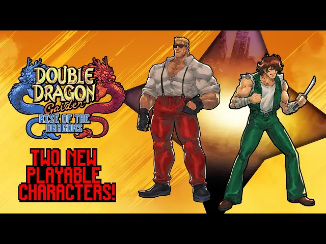 Double Dragon Gaiden: Rise of the Dragons - Characters 1 &amp; 2 DLC Trailer