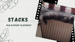 3 1 Stacks Maximum Element