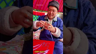 أبا هرولة والقطيع الجديد ذكاء منغولي بسيط وحياة ريفية ساحرة في قلب الطبيعة Shortsvideo 