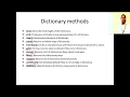 14-Introduction to Python Dictionary Methods and Dictionary Comprehension