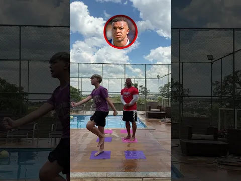 ACERTE O JOGADOR OU CAIA NA PISCINA !