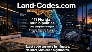 How to Research Florida Municipal Code in Minutes Land-Codes Platform Demo