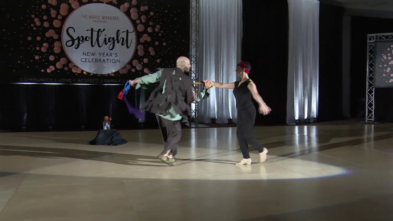 Spotlight New Years 2018 2019 Invitational Jack & Jill Classic  Arthur Uspensky & Stephanie Loveira