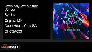 deep kaygee u0026 static vencer synthe original mix 