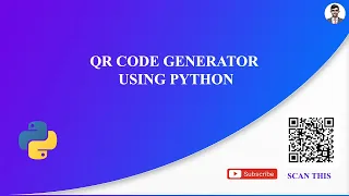 Python Tutorial - Generator Your OWN QR Code in seconds
