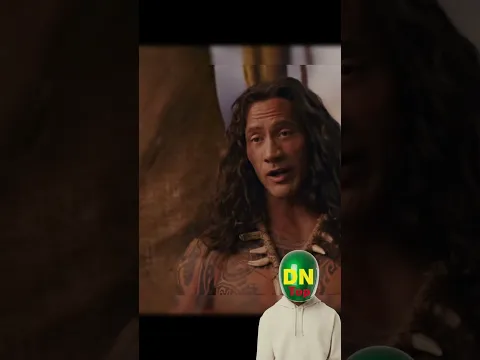 ¿Por que la roca tiene pelo en Moana?
