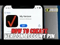 Verizon services How To Create Verizon Account PIN