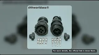 shhworldsea 4 Pin 1 5mm 206060-1 182647--1 206153-1 auto sensor plug connector for Car 4P pl