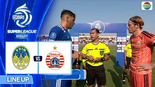 PSIM Yogyakarta vs PERSIJA Jakarta -  Line Up & Kick Off | BRI Super League 2026/27