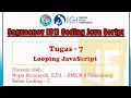 Tugas 7 - Looping JavaScript Tantangan Grasshopper