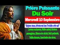 Download Lagu 🙏 PRIERE du SOIR | Mercredi 10 Septembre avec Évangile du Jour paroles et Psaumes puissants.