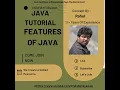 Lecture 3 Features of Java