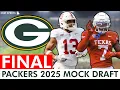 FINAL Green Bay Packers Mock Draft 7-Round Packers Draft Picks For NFL Draft