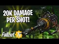 NEW Plasma Caster Build Insane - Fallout 76