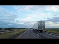 Interstate 90 east Finger Lakes Region NY State Thruway Exit 43 to Port Byron Rest Area
