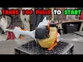 STIHL FS45 Weed Trimmer Takes A Long Time To Start Simple Fix