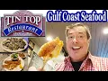 Beach Food Travel Search for Best Seafood at The Tin Top Restaurant Oyster Bar in Bon Secour AL