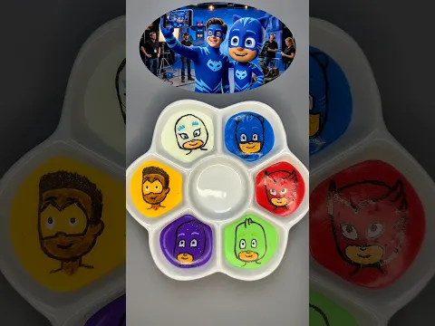 Pj Masks #pjmasks #colormixingmagic #sonic #colors