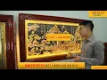 Download Lagu Tranh đồng quê bằng đồng - Tranh đồng khung gỗ 90x1m7