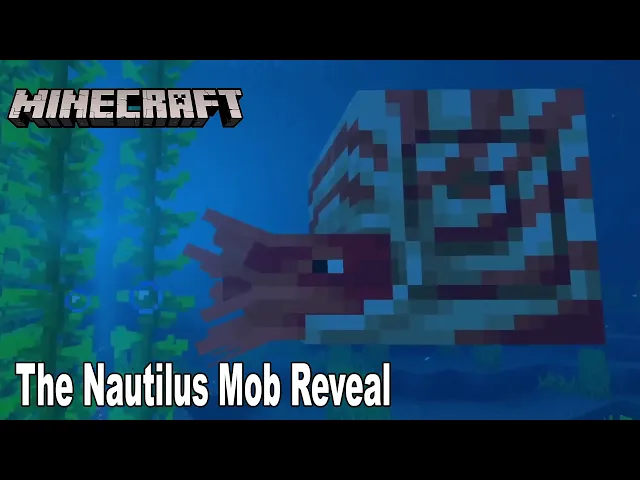 Minecraft Nautilus Mob Reveal | Minecraft Live 2025