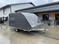 2023 Mission 102X12 2-Place Aluminum Crossover Enclosed Snowmobile Trailer 2990 GVW