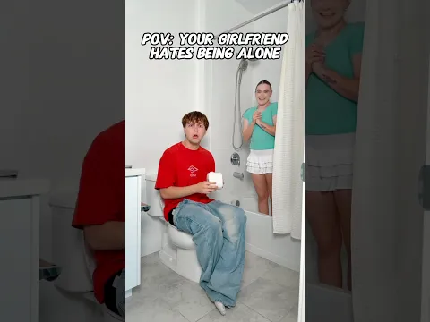 POV: Your girlfriend hates being alone🤣❤️ #shorts #shortvideo #couple #trend