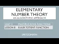 03-08 The Euler Totient Function