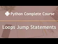 Loops Jump Statements in Python