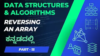 Reversing an Array Algorithm and Program in C How to reverse an array DSA in - 15