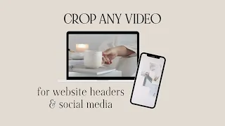 how to crop a video