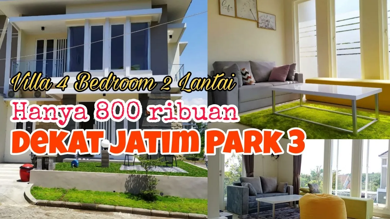 
          
          
          
            
            Villa 4 Bedroom Hanya 800 ribuan Dekat Jatim Park 3 Batu || Villa Kayana Batu || 0813-3335-5664
          
        . 