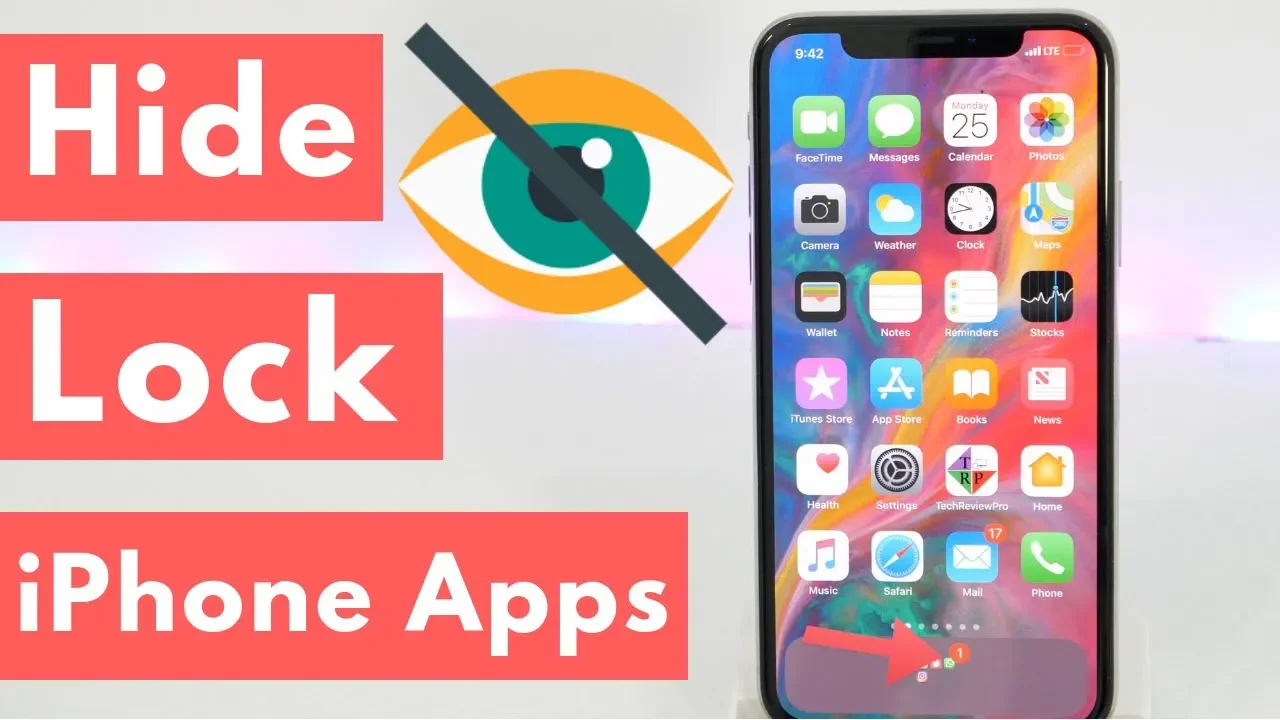 Cara Menyembunyikan Aplikasi di Iphone iOS 13 - Hide Apps on Iphone. 