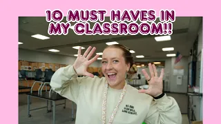 10 must haves in my classroom