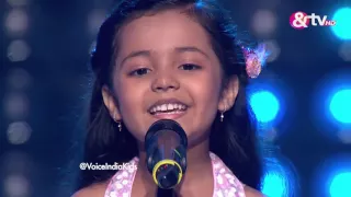 ayat shaikh blind audition episode 1 july 23 2016 the voice india kids