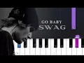 Download Lagu Justin Bieber - GO BABY | Piano Tutorial